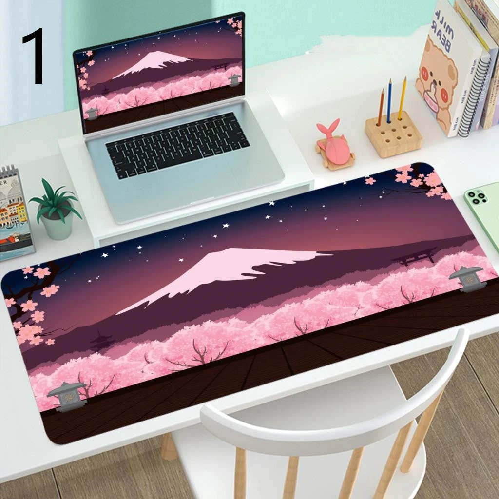 Large Gaming Mouse Desk Mat Accessories by GJG Denim