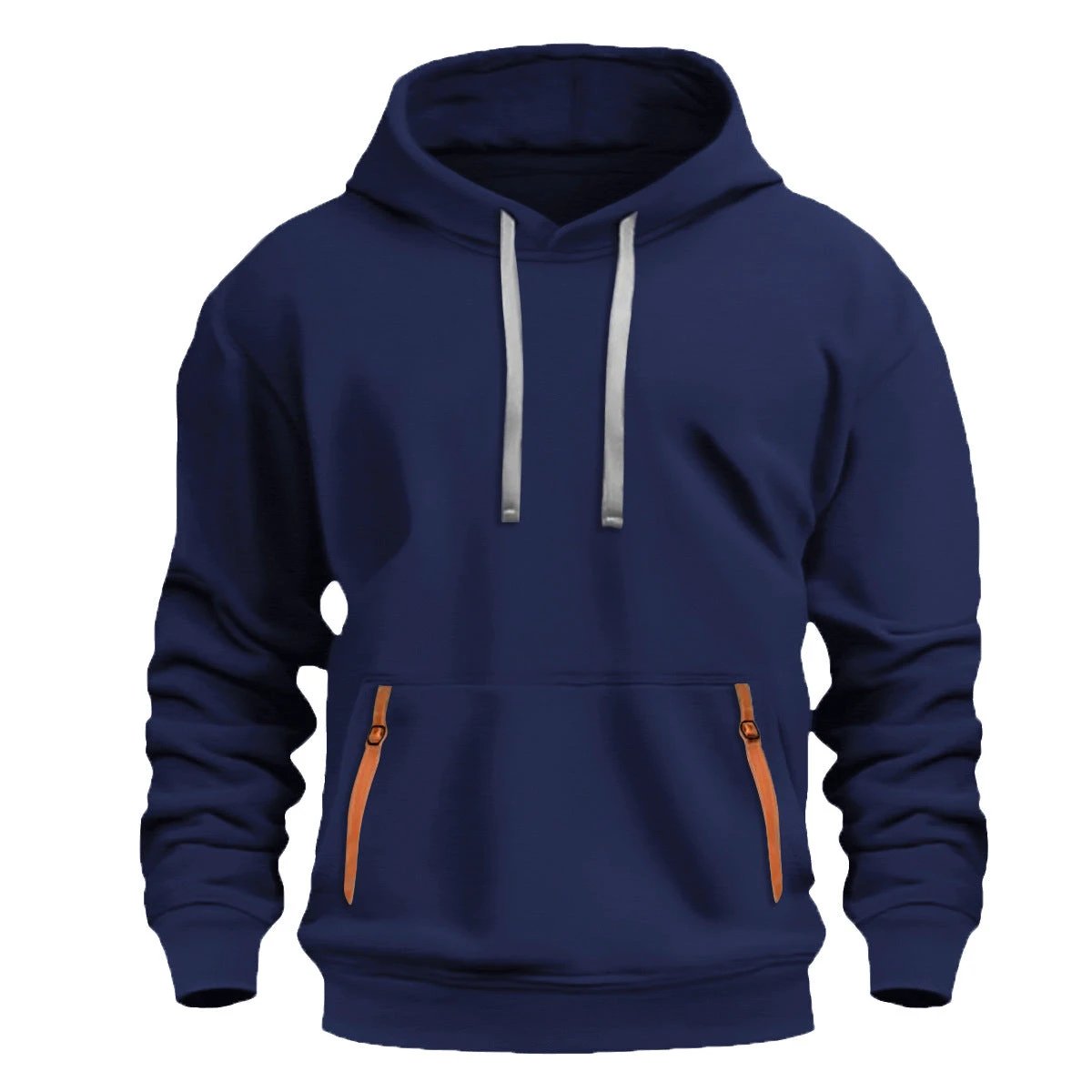 Men's Fleece-lined Hoodie by GJG Denim