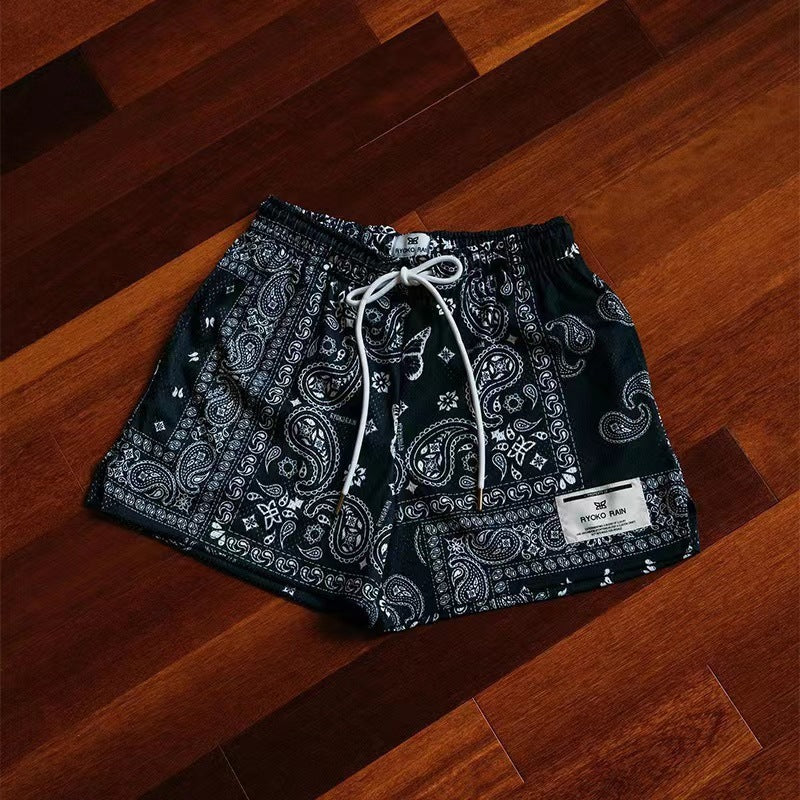Shorts For Men And Women In Summer Casual Mesh Breathable And Loose Fitting by GJG Denim
