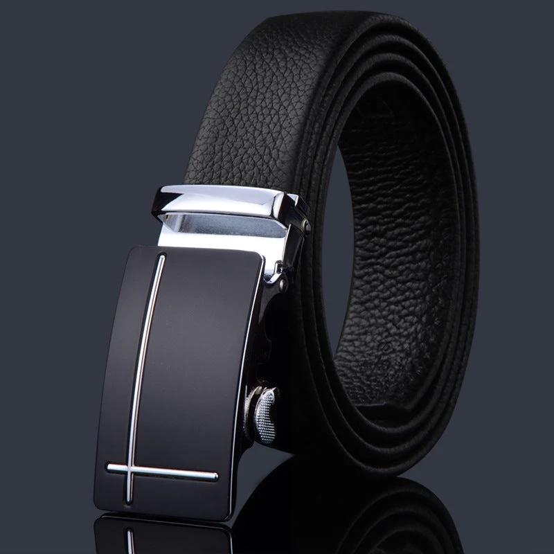 Men's Automatic Buckle Belt by GJG Denim