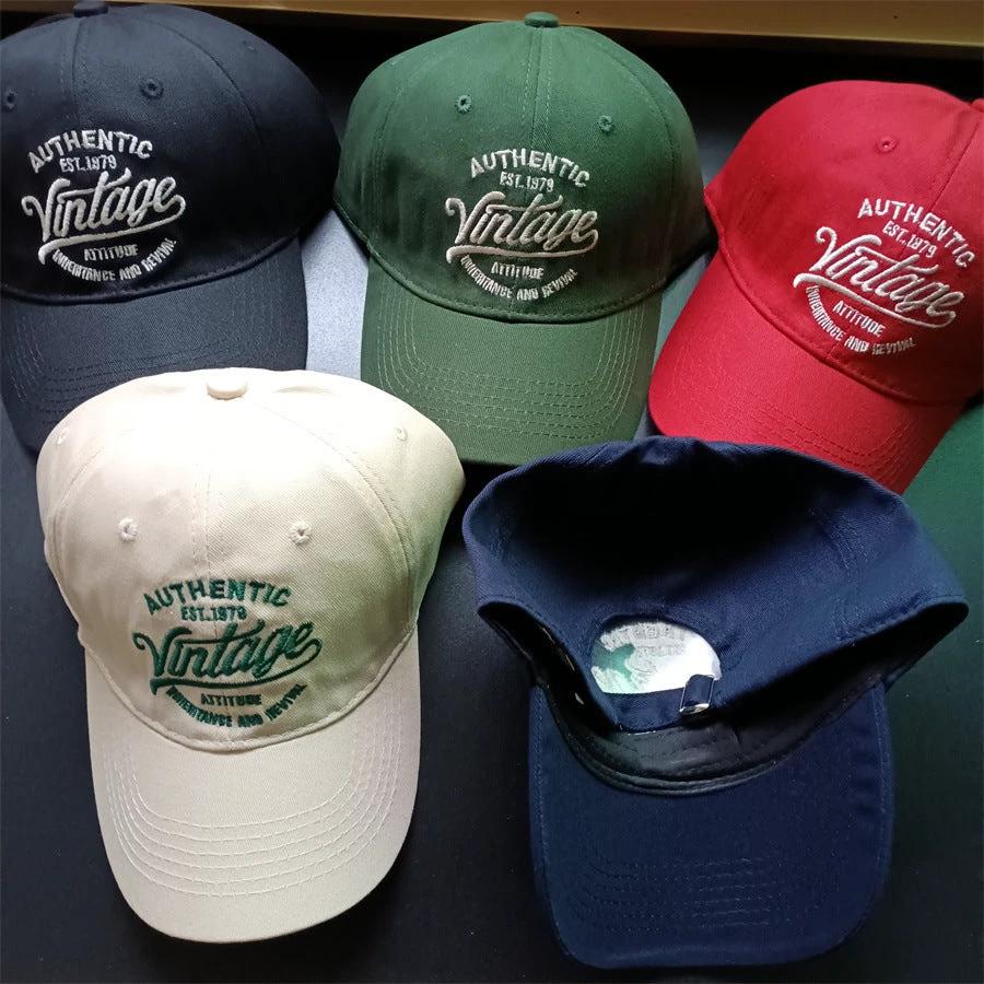 Letter Embroidery Baseball Cap For Men by GJG Denim