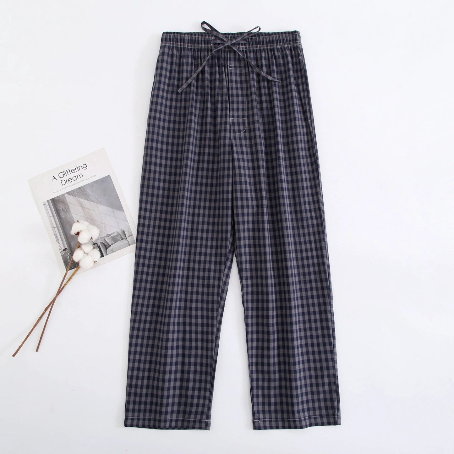 Men's Cotton Pajama Pants by GJG Denim
