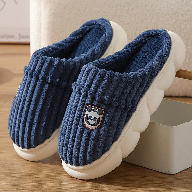Men's Corduroy Slippers by GJG Denim