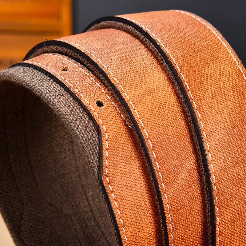 Men's Casual Canvas Belt by GJG Denim