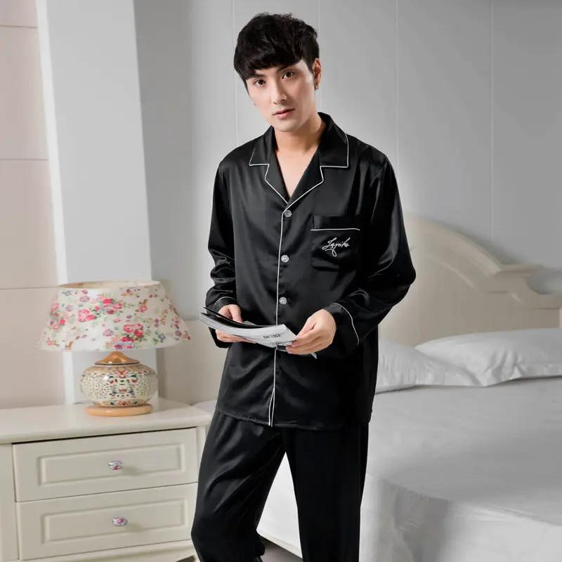 Men's Satin Pajamas by GJG Denim
