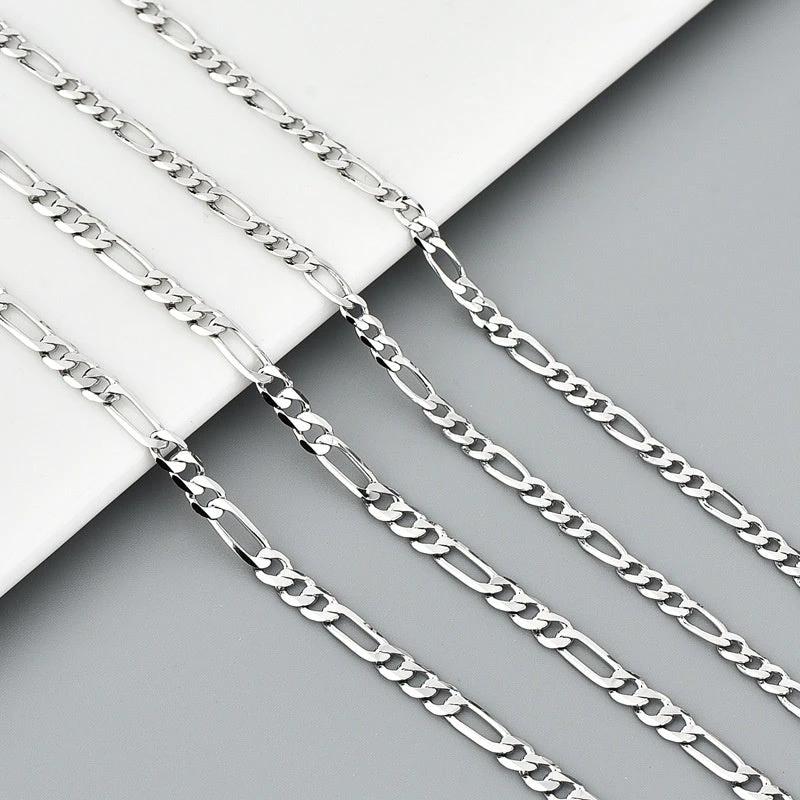 Silver Necklace For Men by GJG Denim