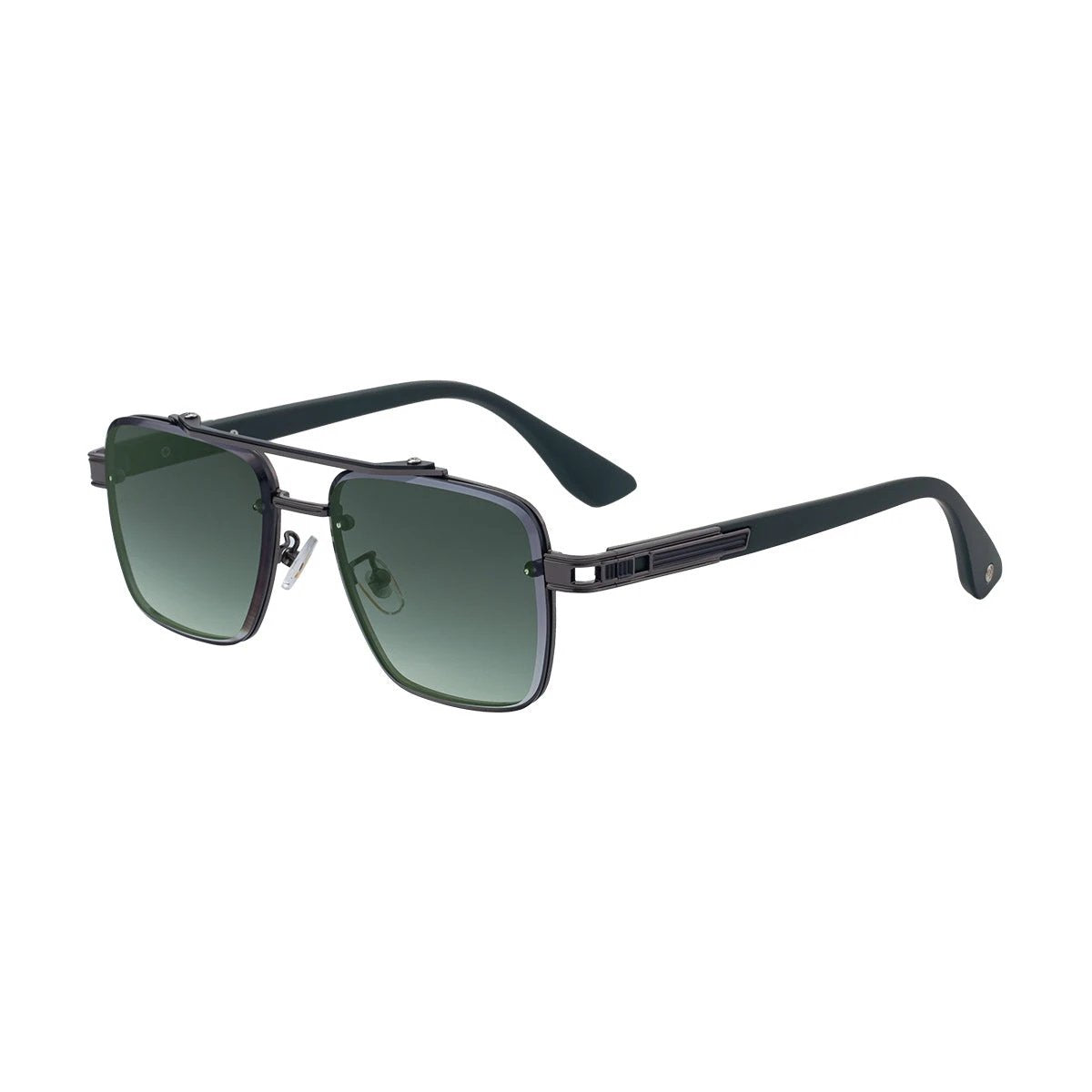 Men's Fashionable Square-frame Sunglasses by GJG Denim