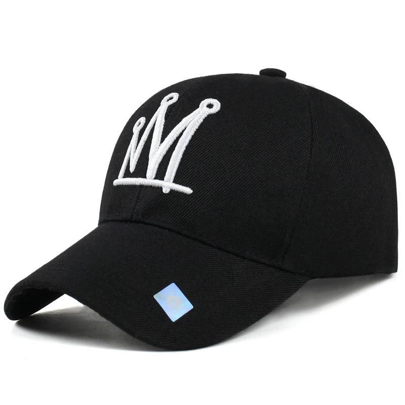 Men's Crown Baseball Hat by GJG Denim