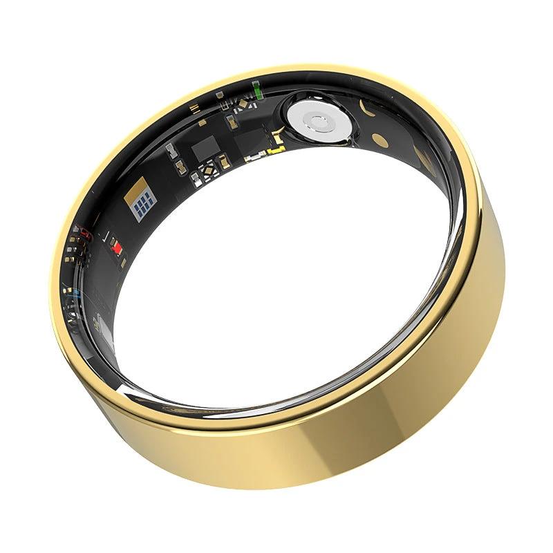Multi-functional Waterproof Smart Ring For Health Monitoring And Fitness Tracking For Men by GJG Denim