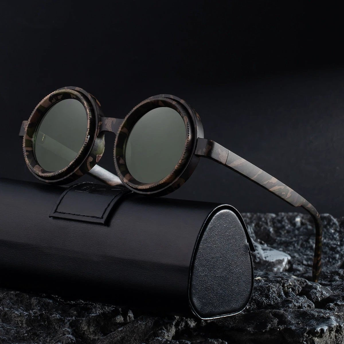 Sun Glasses Male Zoom Rotating Glasses Sun Protection by GJG Denim