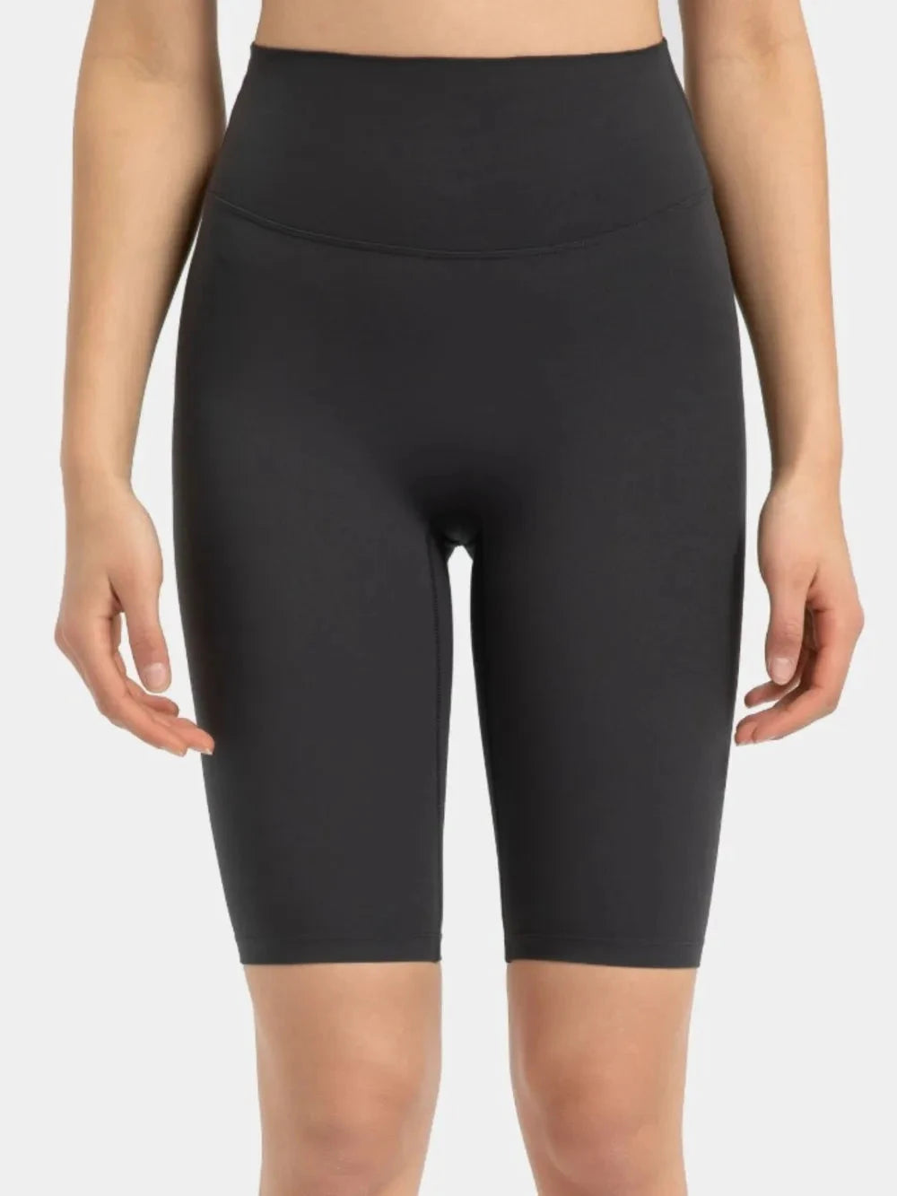 Millennia High Rise Wide Waistband Active Shorts by Lady Ros