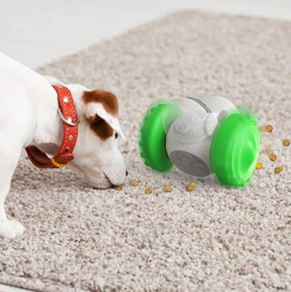 Cat And Dog Toys Slow Food Interactive Balance Car Multifunctional Fun Development Smart Pet Feeding Dog Toy Car Pets Products by GJG Denim