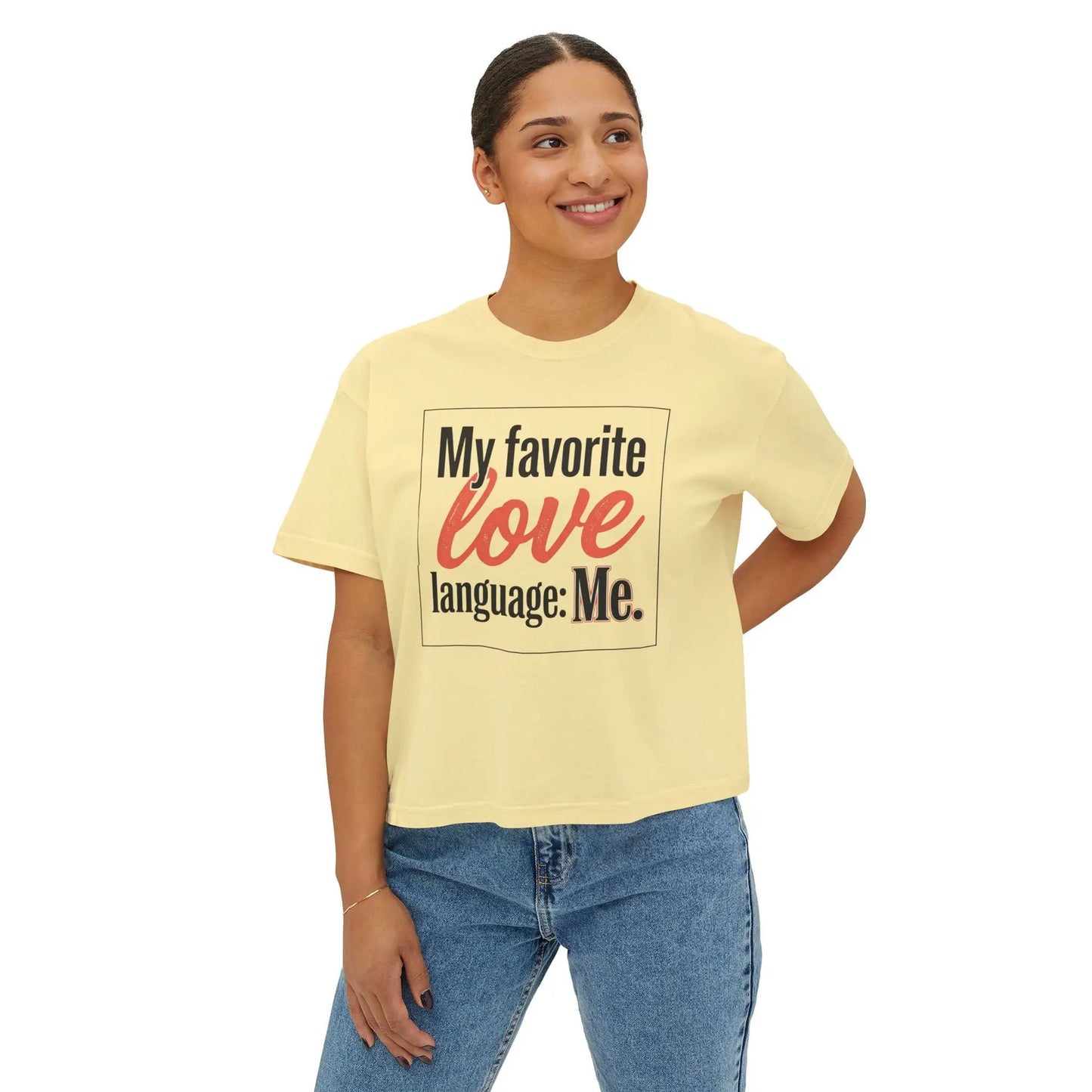 Women's Boxy Tee by Printify