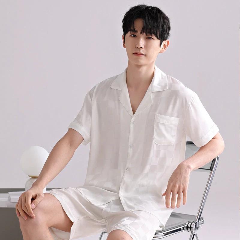 Men's Lightweight Breathable Pajamas by GJG Denim