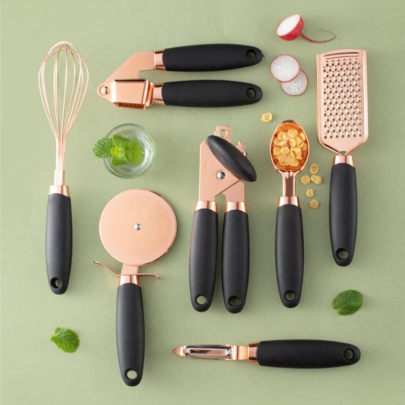 Kitchen Household Peeler Gadget Copper Plating Set by GJG Denim