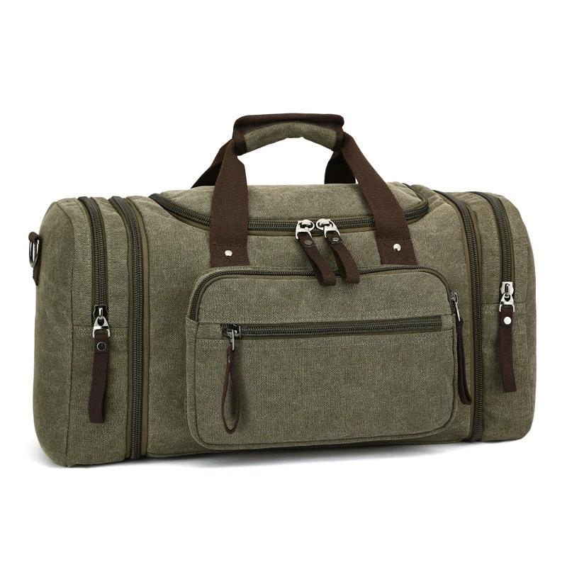 Men's Canvas Travel Bag by GJG Denim