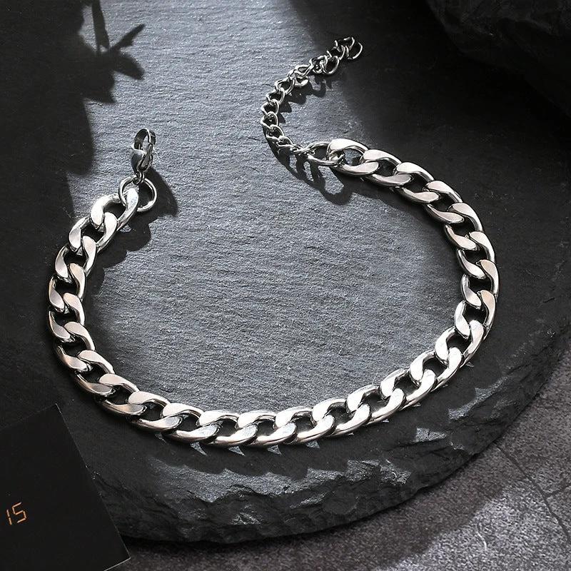 Titanium Steel Bracelet For Men by GJG Denim