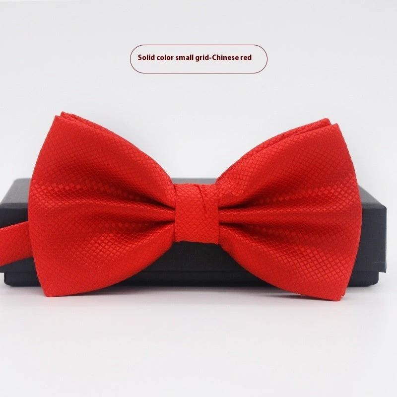 Men's Solid Color Bow Tie by GJG Denim