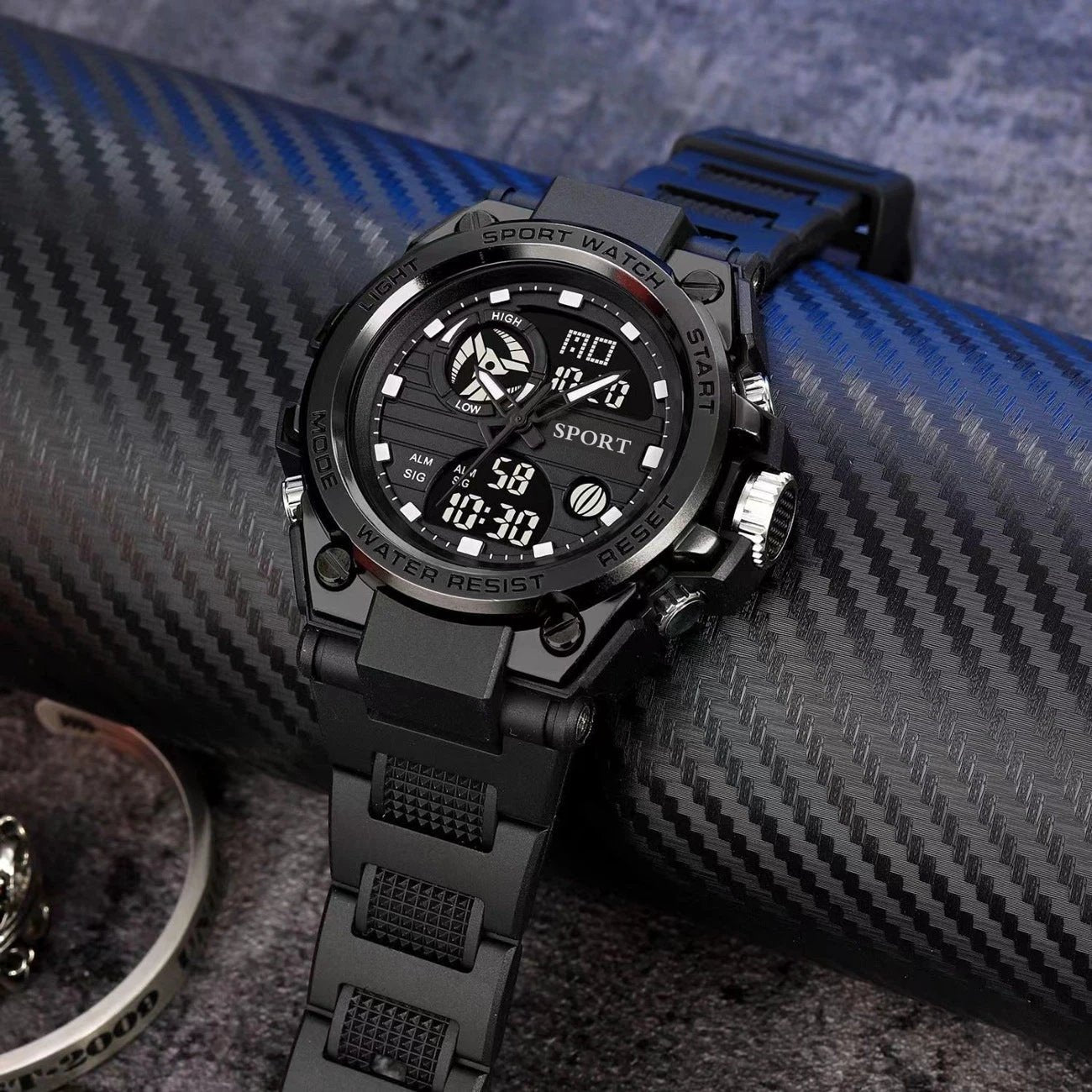 Multi-functional Outdoor Sports Smartwatch For Men by GJG Denim