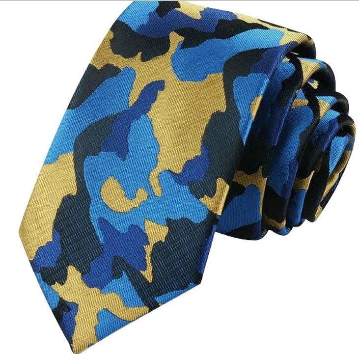 Men's Camouflage Tie by GJG Denim