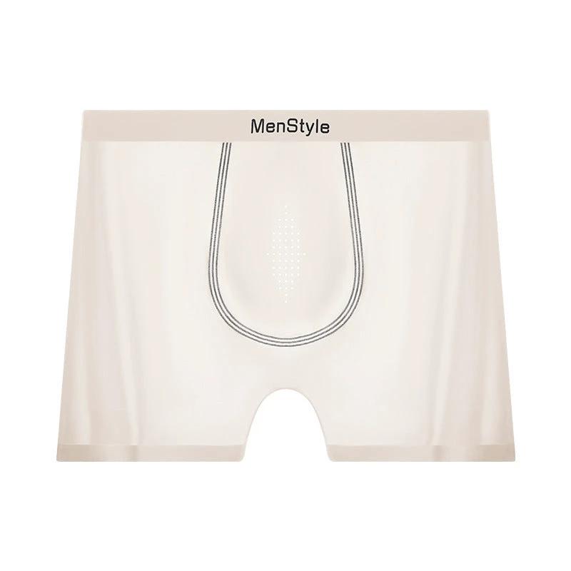 Men's Breathable Single-layer Seamless Boxers by GJG Denim