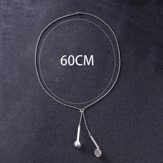 Wired Headset Earphone Adjustable Chain For Men by GJG Denim