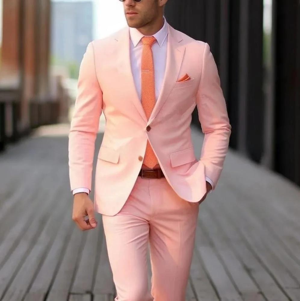 Men's Two-piece Suit by GJG Denim