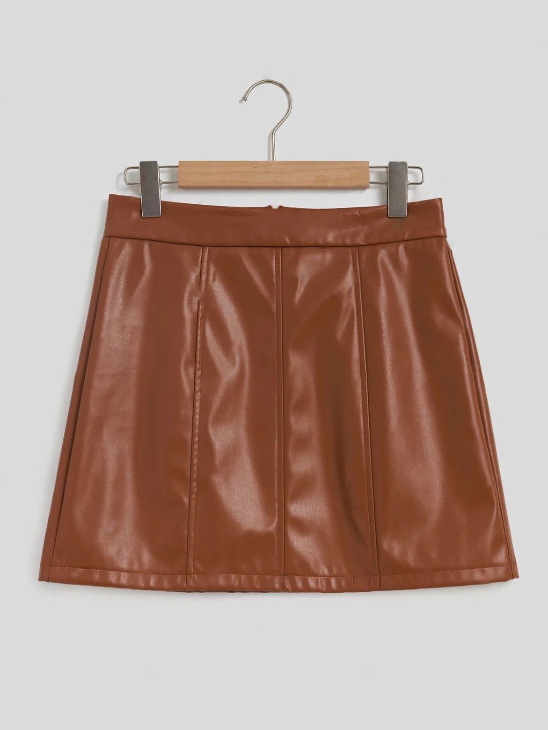 Mini Skirt with Zipper by Lady Ros