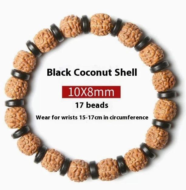 Agate Beaded Volcanic Stone Bracelet For Men by GJG Denim