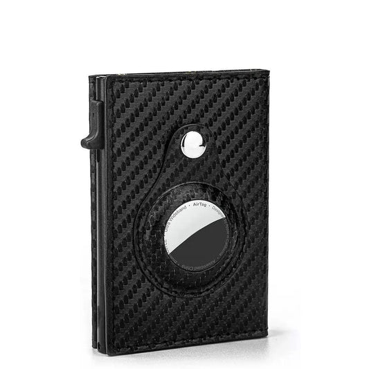 Minimalist Wallet For Men Credit Card/AirTag Holder With RFID Technology (AirTag not included) by GJG Denim