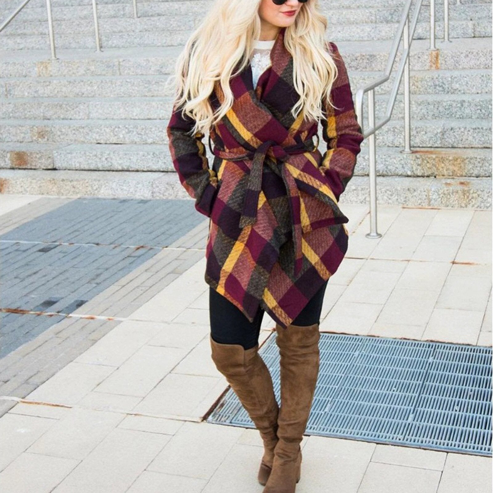 Autumn and winter new plus size women by GJG Denim