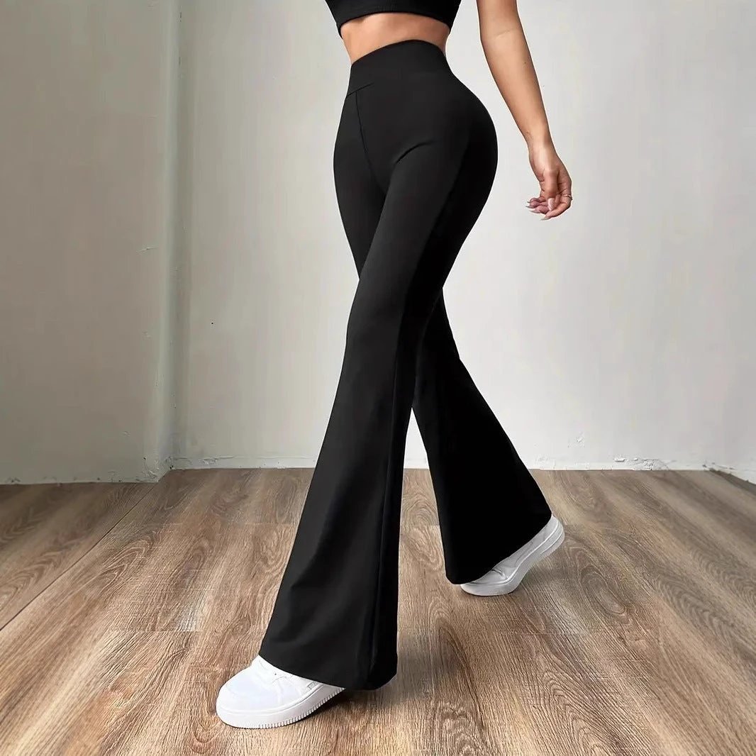 Skin-friendly Yoga Home Flared Pants Leisure Sports by GJG Denim