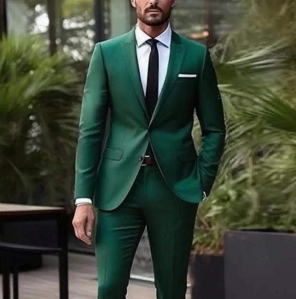 Men's Two-piece Suit by GJG Denim