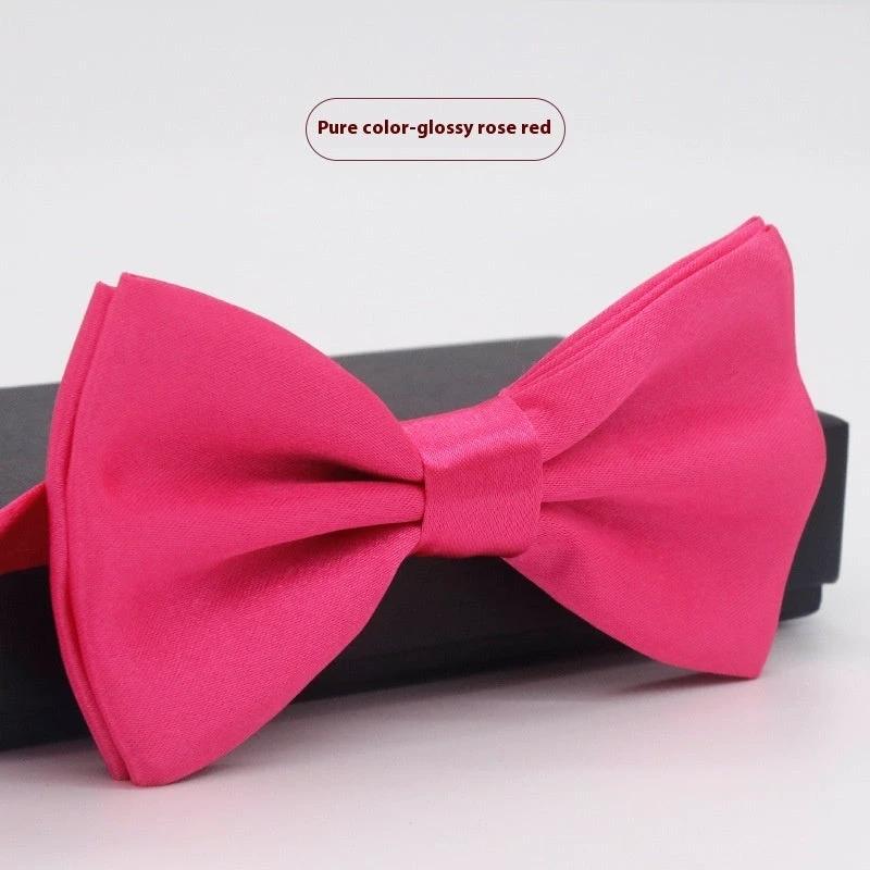 Men's Solid Color Bow Tie by GJG Denim