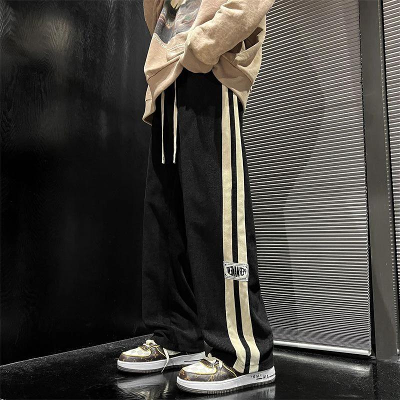Men's Loose Wide Leg Pants by GJG Denim