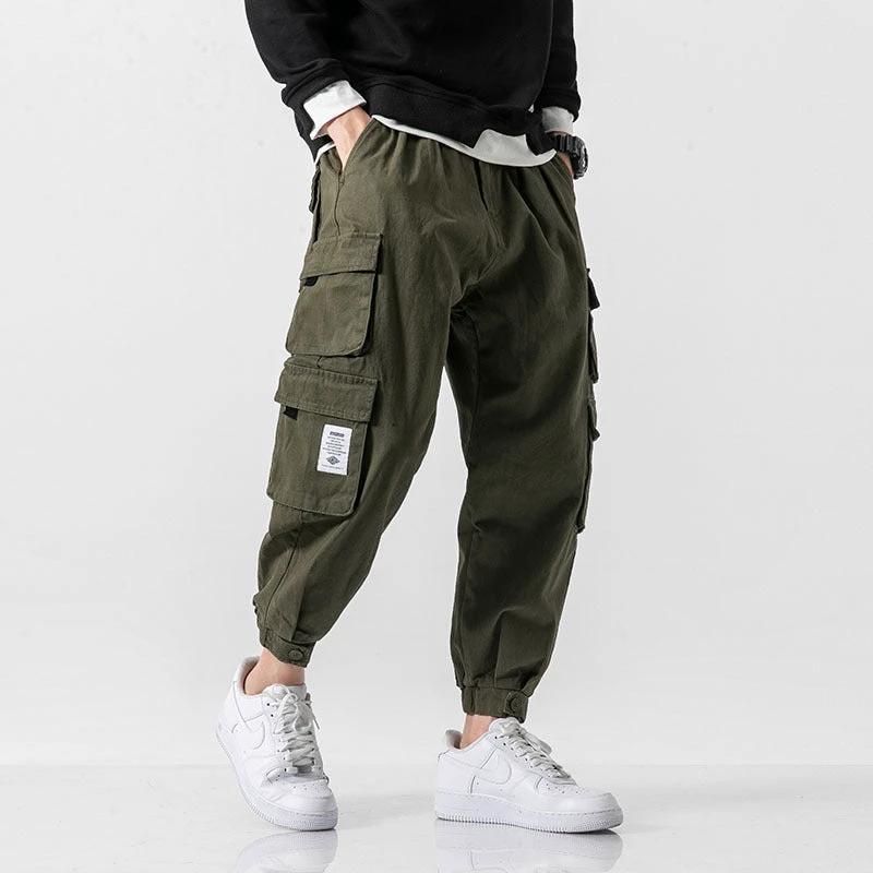 Men's Casual Tapered Pants by GJG Denim