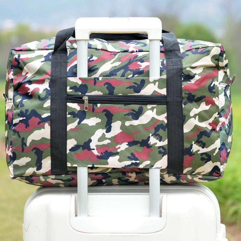 Men's Luggage Thickened Waterproof Travel Bag by GJG Denim