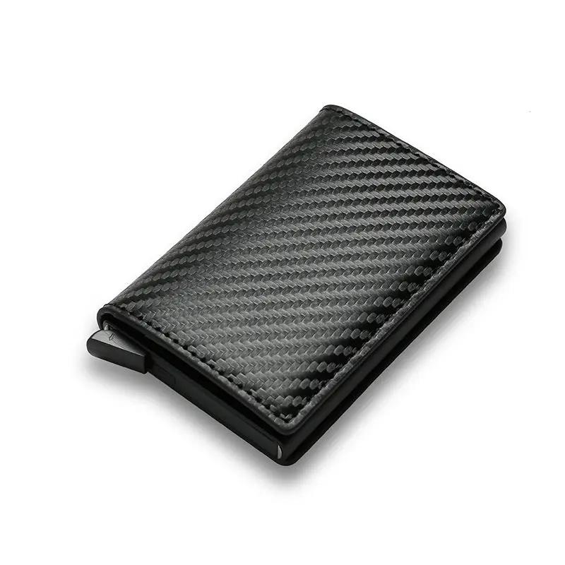 Men's Rfid Blocking Protected Magic Leather Slim Wallet by GJG Denim