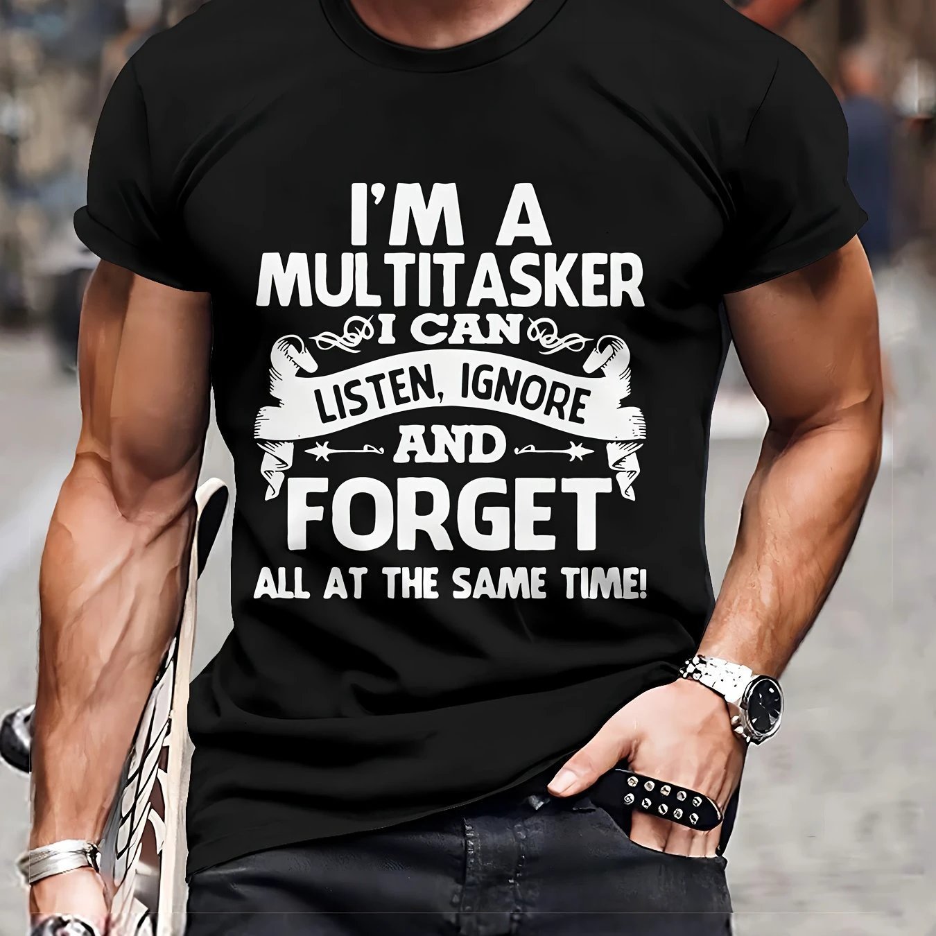 Men's Fashion 3D T-shirt by GJG Denim