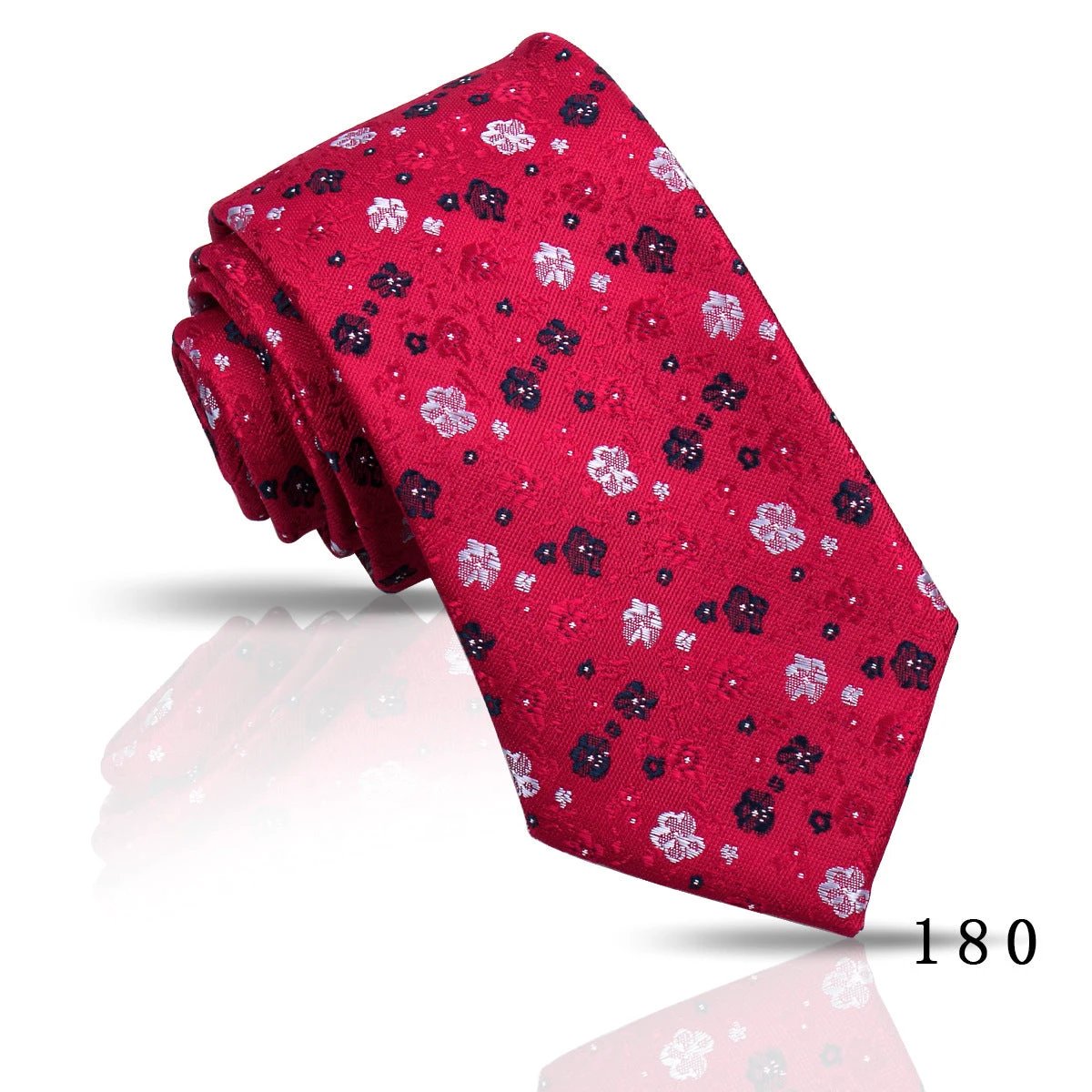 Men's Casual Polyester Jacquard Ties by GJG Denim