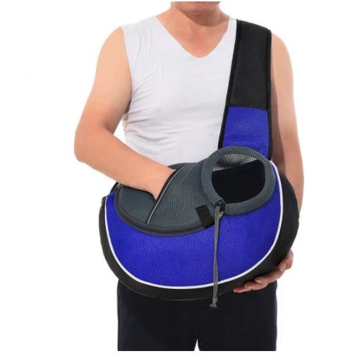 Carrying Pets Bag Women Outdoor Portable Crossbody Bag For Dogs Cats Pet Products by GJG Denim