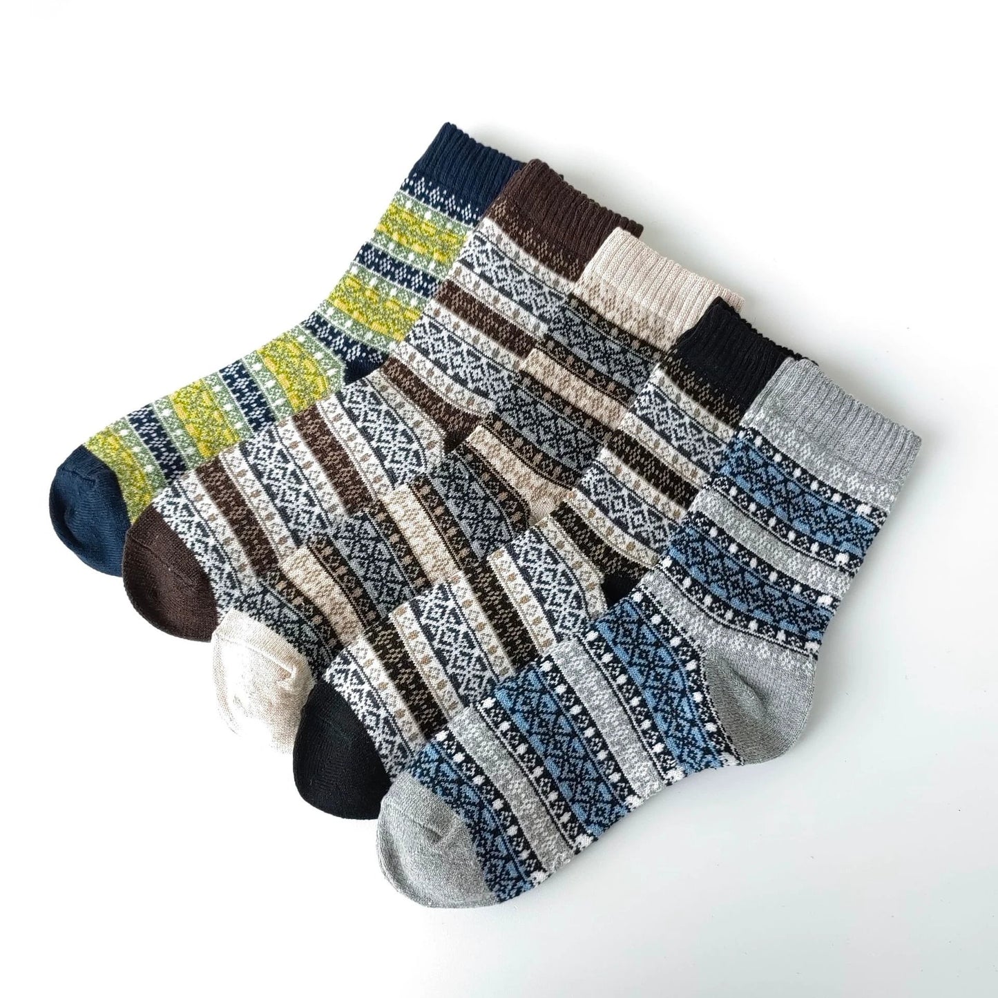 Men's Socks Vintage Style Wool Socks by GJG Denim