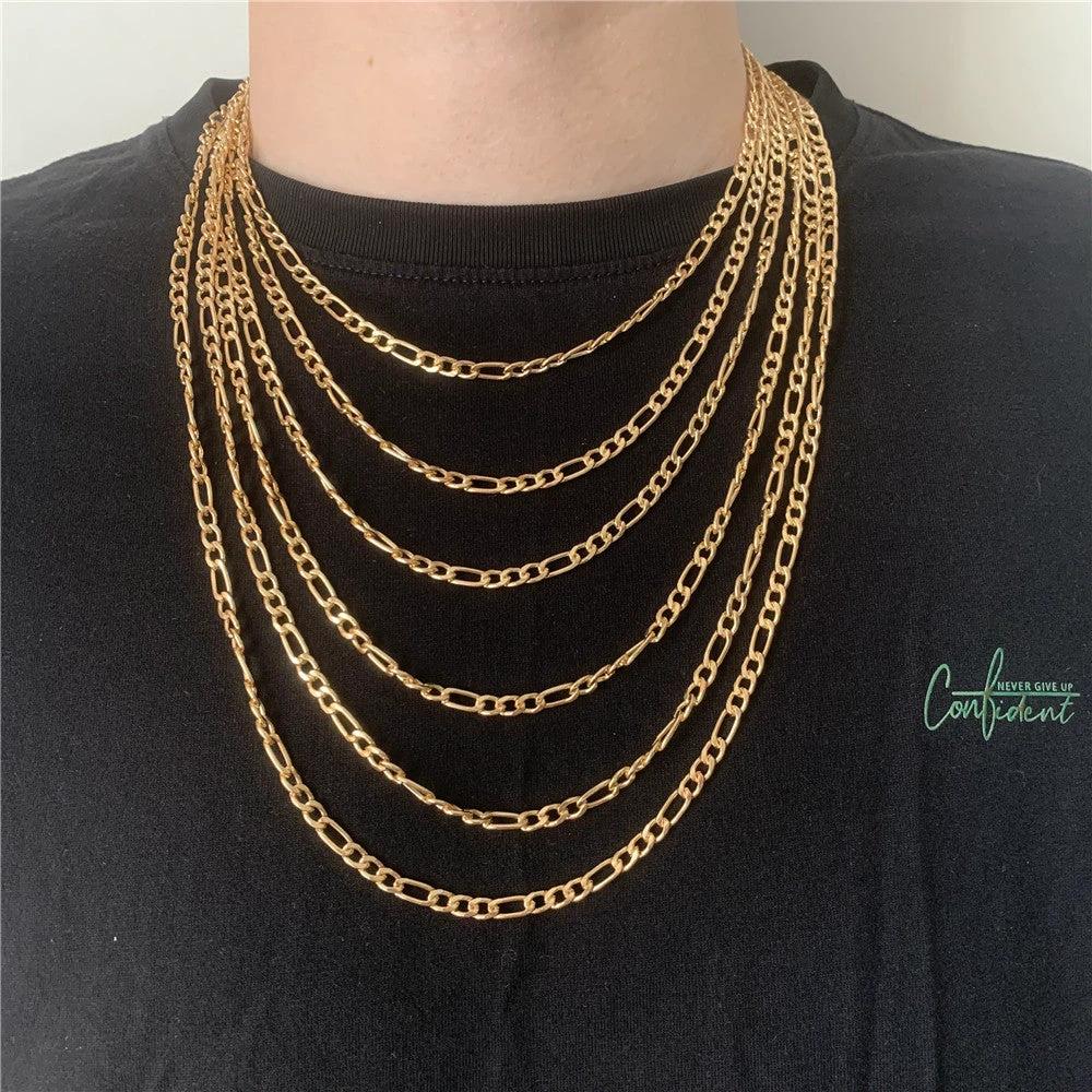 Men's Fashionable Simple And Versatile Necklace by GJG Denim