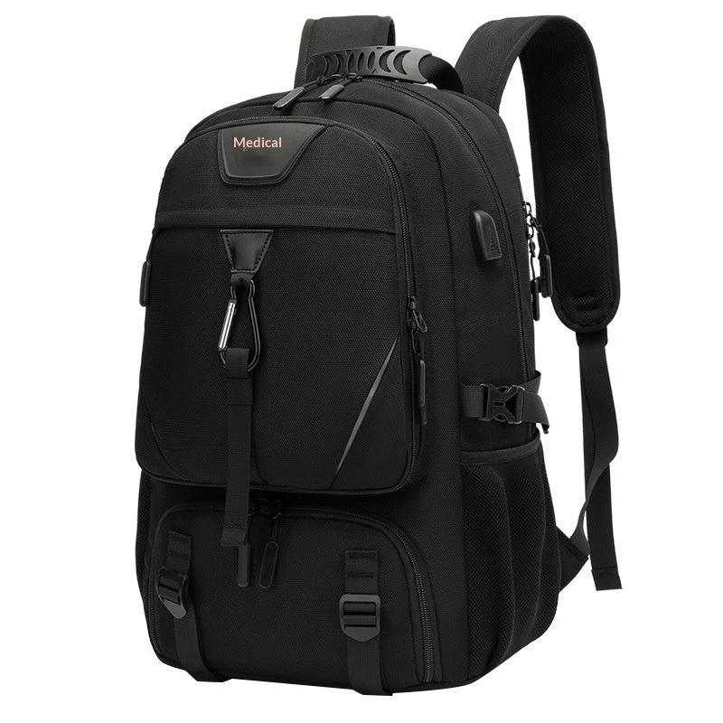 Outdoor Mountaineering Waterproof Extra Large Capacity Travel Luggage Backpack by GJG Denim
