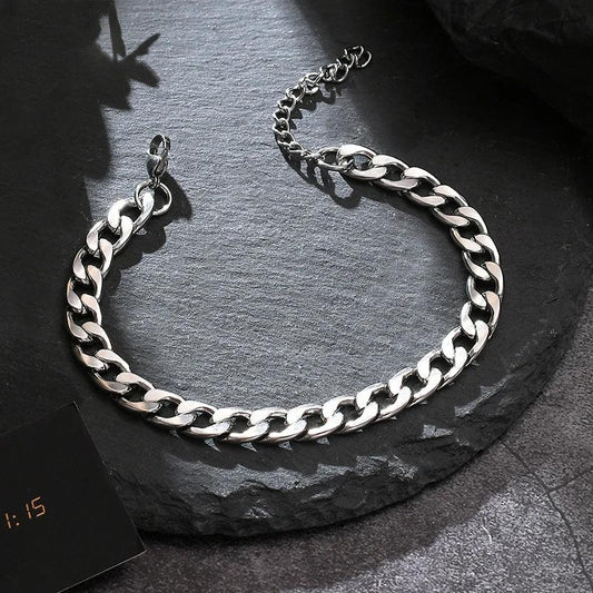 Men's Retro Cuban Bracelet by GJG Denim