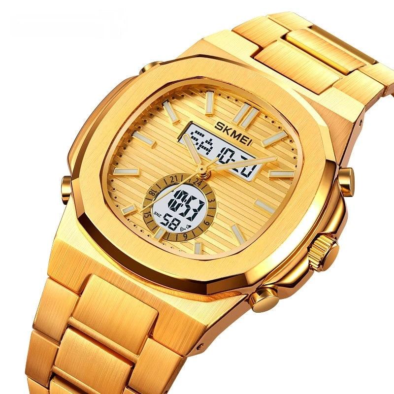 Stylish Waterproof Sports Watch With A Luminous Display For Men by GJG Denim