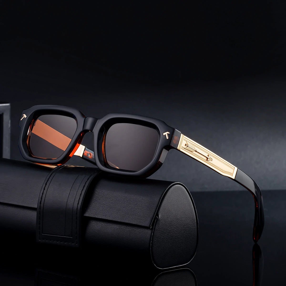 Fashion Box Sun Glasses Male Outdoor by GJG Denim