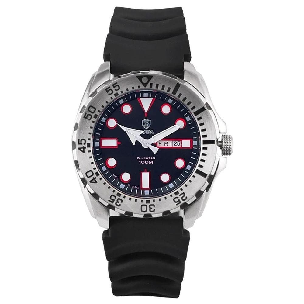 Men's Waterproof Luminous Quartz Movement Business Watch by GJG Denim