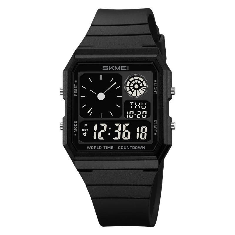 Men's Waterproof Multifunctional Electronic Sports Watch by GJG Denim