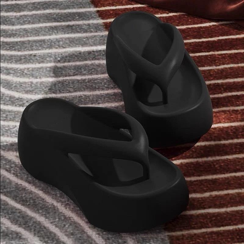 Women's Soft-soled Shit Feeling Beach Slippers by GJG Denim